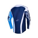 Alpinestars Maillot De Course Air Portl Bleu/Blanc