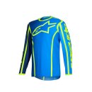 Alpinestars Jersey Fluid Apex Bleu/Jaune