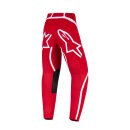 Alpinestars Hose Kinder Fluid Apex Rot/Weiss