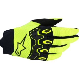 Alpinestars Guanti Full Bore V2 Giallo/Blu/Nero