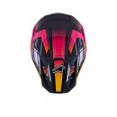 Alpinestars Kask Sm7 Rise Czarno/Żółto/Różowy