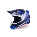 Alpinestars Kask Sm7 Rise Niebiesko-Biały