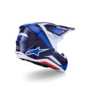 Alpinestars Kask Sm7 Rise Niebiesko-Biały