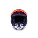 Alpinestars Kask Sm7 Core Pomarańczowo-Niebieski