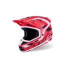 Alpinestars Kask Sm7 Deed Czerwono/Niebiesko/Czarno/Biały