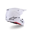 Alpinestars Kask Sm7 Biały-Połysk