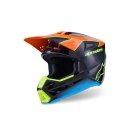 Alpinestars Kask Sm3 Fray Czarno/Pomarańczowo/Żółty
