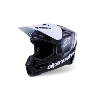 Alpinestars Hjelm Sm3 Radium Sort/Hvid/Grå