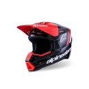 Alpinestars Kask Sm3 Radium Czarno/Czerwono/Biały
