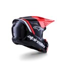 Alpinestars Kask Sm3 Radium Czarno/Czerwono/Biały