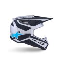 Alpinestars Kask Sm3 Heat Srebrny/Niebieski/Niebieski/Czarny