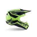Alpinestars Kask Sm3 Heat Żółto/Niebiesko/Czarny