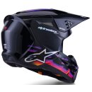 Alpinestars Kask Sm3 Force Czarno-Połyskowy