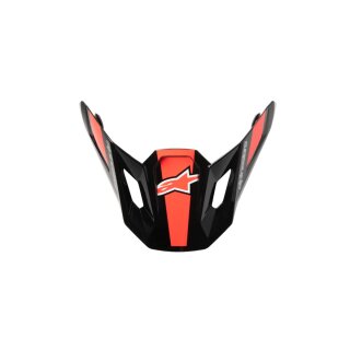 Alpinestars Visor Sm7 Rise Black/Red/Silver