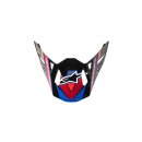 Alpinestars Visir S-M10 Era Blå/Rød/Gul