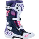 Alpinestars Boot Tech 10 Bianco/Viola/Blu Navy/Rosa
