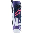 Alpinestars Boot Tech 10 Bianco/Viola/Blu Navy/Rosa
