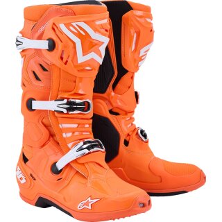 Alpinestars Boot Tech 10 S-Vented Org Fl/Blue/Black/White