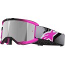 Alpinestars Goggle Vision 8 Lahnd Iron/Pink 
Mirror-Silver