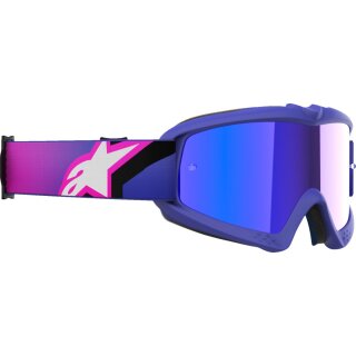 Alpinestars Goggle Youth Vision Corp 
Purple Fl/Pink/Mir Blue