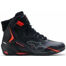 Alpinestars Zapatos Faster-4 Ds Negro/Rojo Rio/Fluor