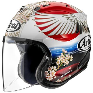 Arai Kask Sz-R Evo Tsubasa, Biały, Lewy