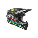 Oneal 3Srs Ungdomshjelm Rancid V.24 Sort/Hvid