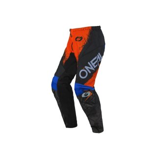 Oneal Pantaloni Element Shocker Nero/Arancione