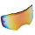 Oneal Verre De Rechange Pour Lunettes B-55, Rouge Radium, Avec Goupilles Détachables