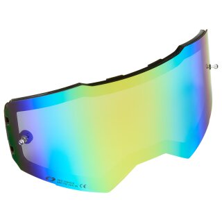 Oneal Lente De Repuesto Para Gafas B-55, Color Oro Radio Con Pasadores Desprendibles