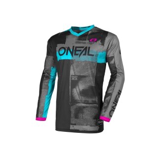 Oneal Element Dametrøje Roller Sort/Cyan