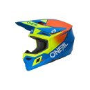 Oneal 3Srs Helmet Solid V.26 Blue/Neon