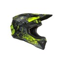 Oneal 1Srs Helmet Vibrant V.26 Black/Neon Yellow