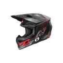 Oneal 3Srs Helmet Haze V.26 Black/Gray/Red