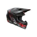 Oneal 3Srs Helmet Haze V.26 Black/Gray/Red