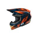 Oneal 3Srs Helmet Haze V.26 Blue/Orange/Gold