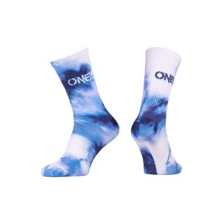 Oneal Mtb Performance Sock Twist V.26 Blue/White ()