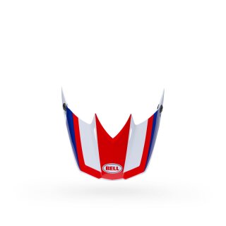 Bell Mx-10 Mips Visor Dyno (S-Xxl) [Czerwony/Biały]