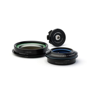 Cane Creek 50 Steuersatz, 1 1/8", Zs44/28.6/H8 | Zs56/30/H4, Black Größe: