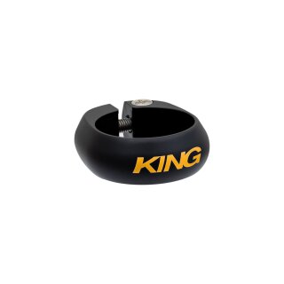 Chris King Sattelklemme, 34.9Mm, Two Tone Black/Gold