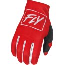 Fly Racing MX-Handschuhe Lite Rot-Weiß –...