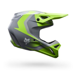 Fox Casco V1 Frame [Grigio/Giallo]