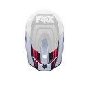 Fox V1 Helm Visier - Draft – Weiß