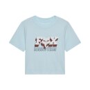 Fox W Coldpress Ss Baby Tee [Lodowy Niebieski]