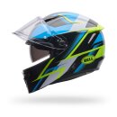 Bell Lithium MIPS Kinetic Dot/Ece Casco integrale [blu]