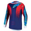 Alpinestars Fluid Drag Motocross-Jersey [weiss/rot/blau]
