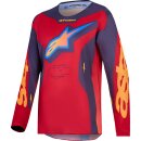 Alpinestars Youth Fluid Hunt Maillot motocross [rouge]