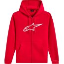 Alpinestars Zip Ageless V3 Hoodie [weiss/rot]