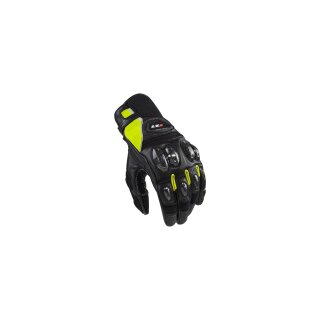 LS2 Spark II Handschuh – Schwarz/Gelb – Herren – Größe M = 8