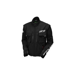 UFO Plast Taiga Jacke – Schwarz – Größe XL